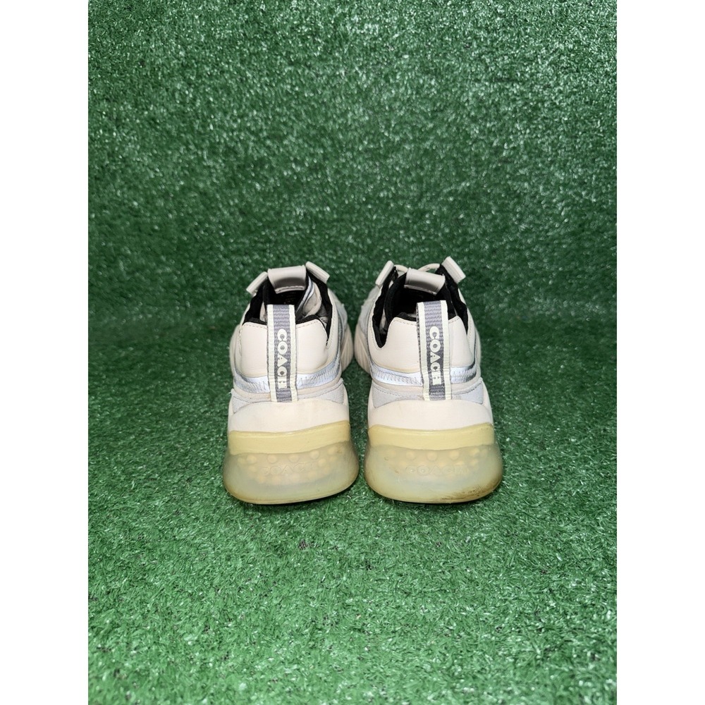Coach Men's CitySole Runner Signature Sneakers Beige Tan Comfort Shoes Size‎ 8 D - Picture 7 of 10